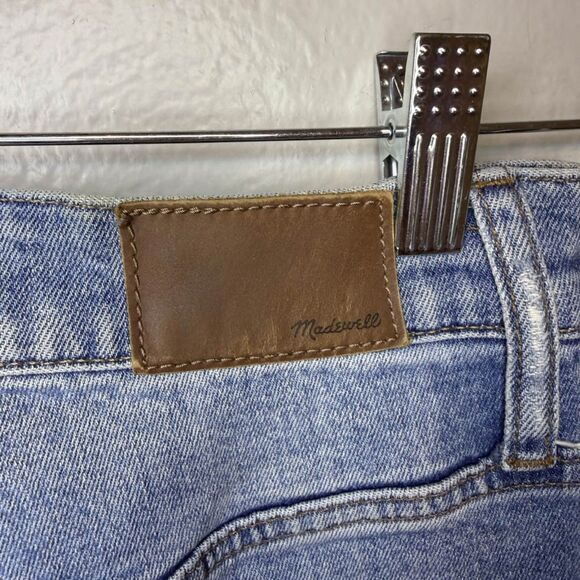 Madewell The Perfect Vintage Distressed Straight Light Wash Denim Jeans Size 25 - Picture 12 of 15